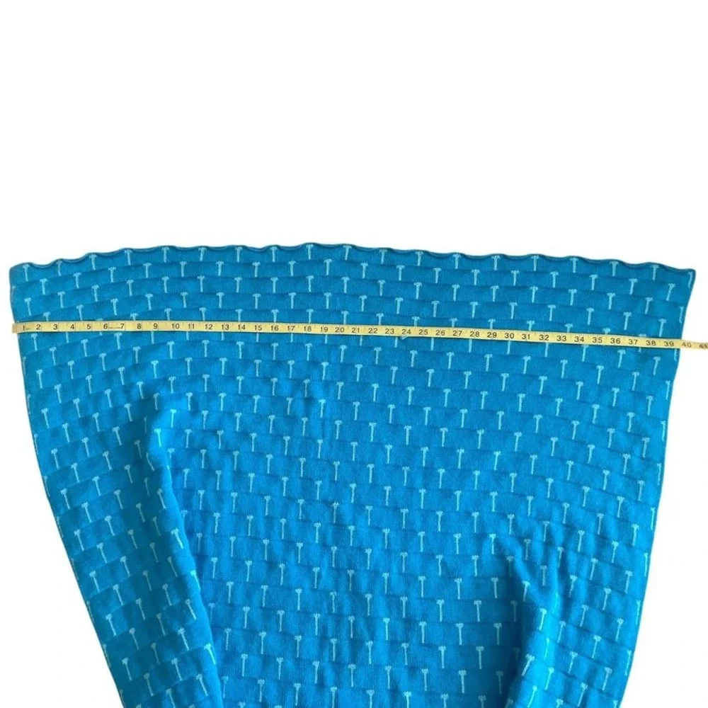 Mermaid Lap Blanket, Blue 64